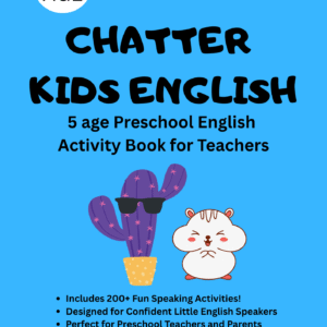 Chatter Kids English 5 Age – Family Games Book